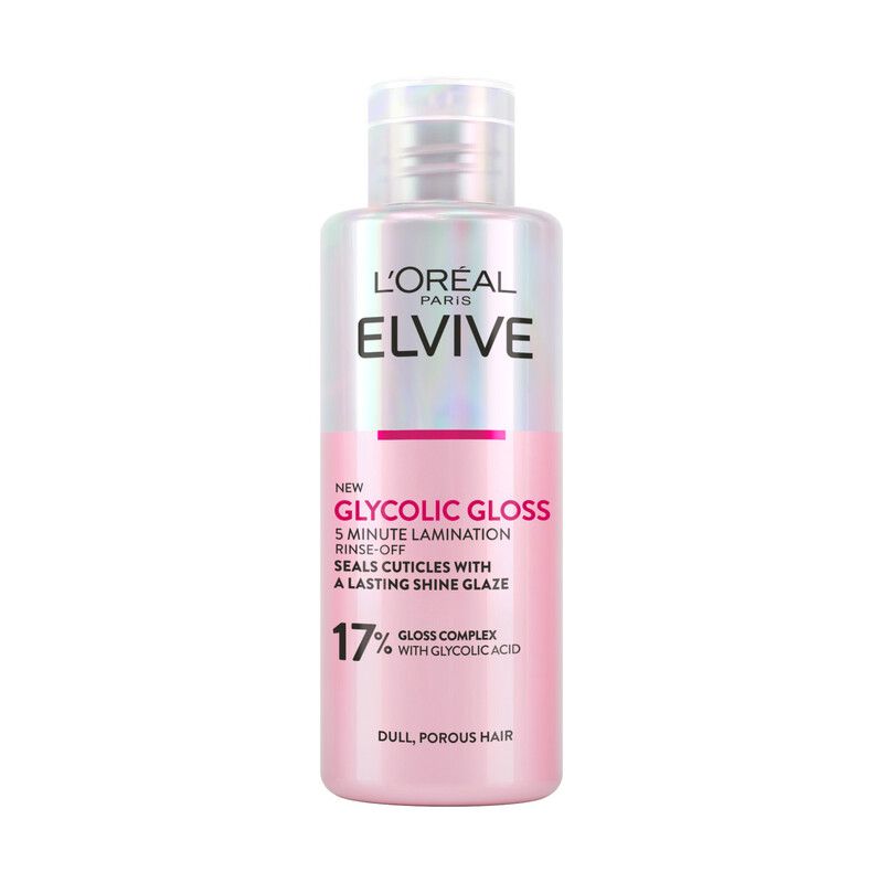 L'Oréal Paris Elvive Glycolic Gloss Rinse-Off 5 minute Lamination Treatment for Dull Hair 150ml - Image 1