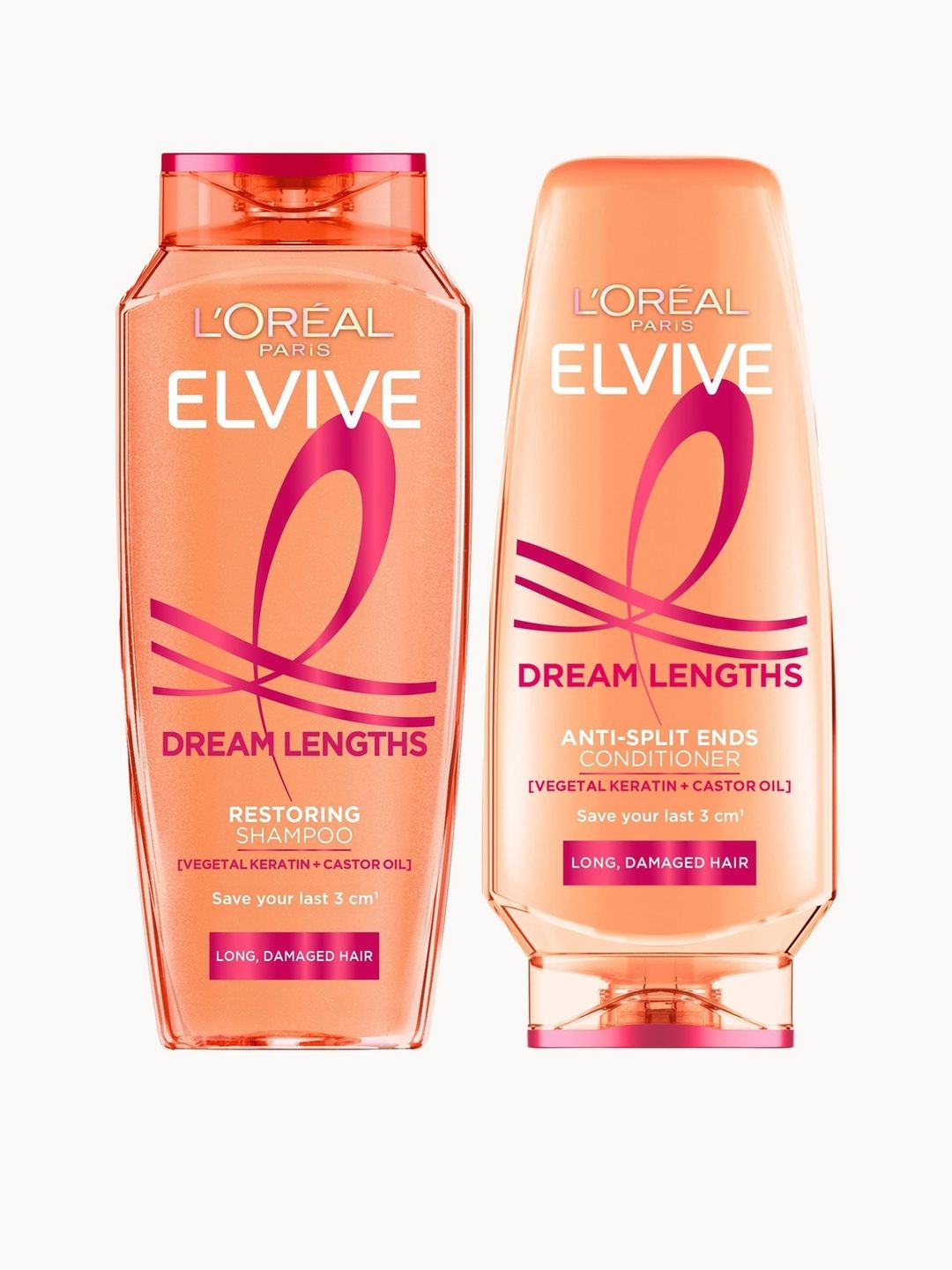 L'Oréal Paris Elvive Dream Lengths Anti-Split Ends Conditioner, for Long Hair, 500ml - Image 1
