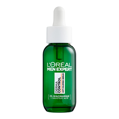 L'Oréal Men Expert Derma Control Anti-Blemish Serum with 3% Niacinamide + Salicylic acid 30ml