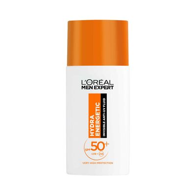 L'Oréal Men Expert Hydra Energetic Daily SPF50+ Invisible Fluid with Antioxidant Vitamin C* 50ml
