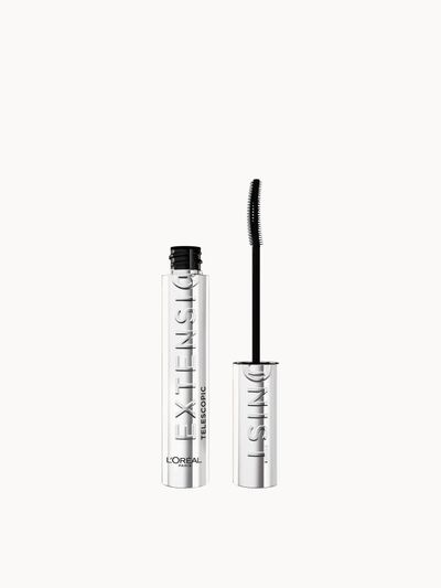 L'Oréal Paris Women's Telescopic Extensionist Lengthening & Curling Mascara Black, 9.9ml in Black
