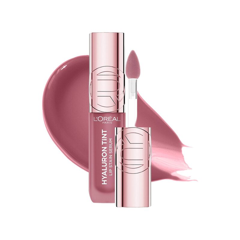 L'Oréal Paris Hyaluron Tint Lip Stain Serum, Hydrating Lip Stain (Various Shades) - 217 Smokey Mauve - Image 1