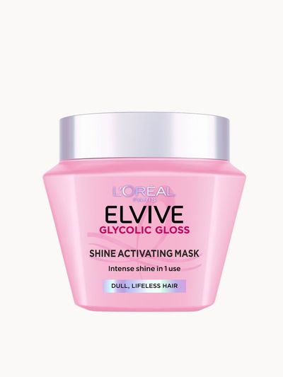 L'Oréal Paris Elvive Glycolic Gloss Core Diamond Mask 300ml - Thumbnail 2