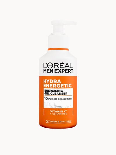 L'Oréal Paris Men Expert Hydra Energetic Energising Gel Pump Cleanser 260ml - Thumbnail 2