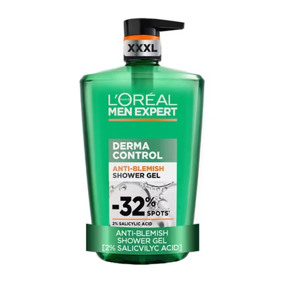 L'Oréal Paris Men's Derma Control Shower 1L - Thumbnail 2