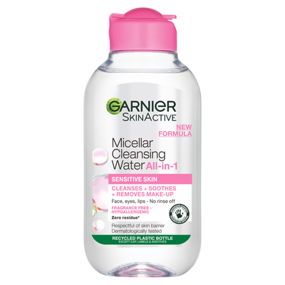 Garnier Micellar Water Facial Cleanser For Sensitive Skin 100ml