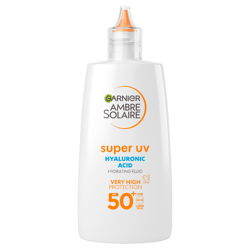 Garnier Ambre Solaire Ultra-Light Sensitive Sun Protection Face Fluid SPF50+ 40ml - Image 1