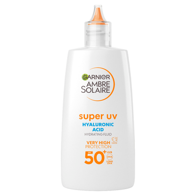Garnier Ambre Solaire Ultra-Light Sensitive Sun Protection Face Fluid SPF50+ 40ml