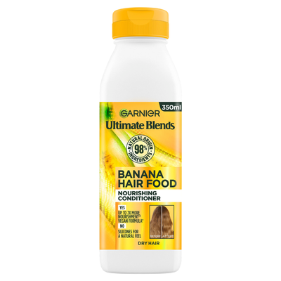 Garnier Ultimate Blends Nourishing Hair Food Banana Conditioner For Dry Hair 350ml