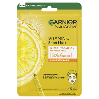 Garnier Vitamin C Sheet Mask - Yellow
