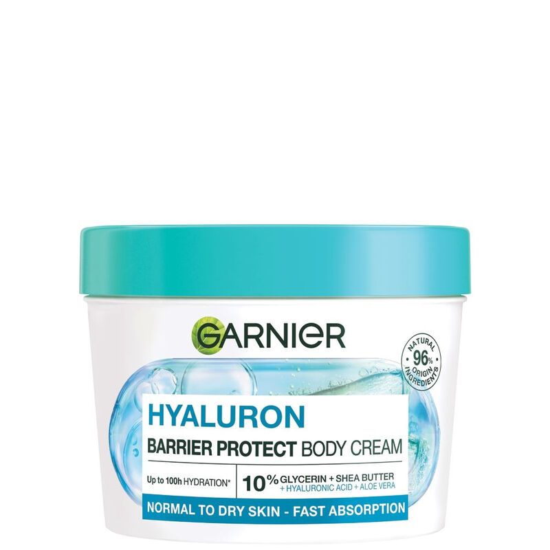 Garnier Hyaluron Barrier Protect Body Cream with Aloe Vera - Image 1