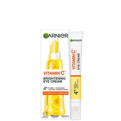 Garnier Brightening 4% Vitamin C, Niacinamide, Caffeine and Banana Powder Eye Cream 15ml - Thumbnail 1