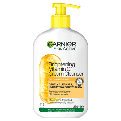 Garnier Skin Active Vitamin C Brightening Cream Cleanser 250ml - Thumbnail 2