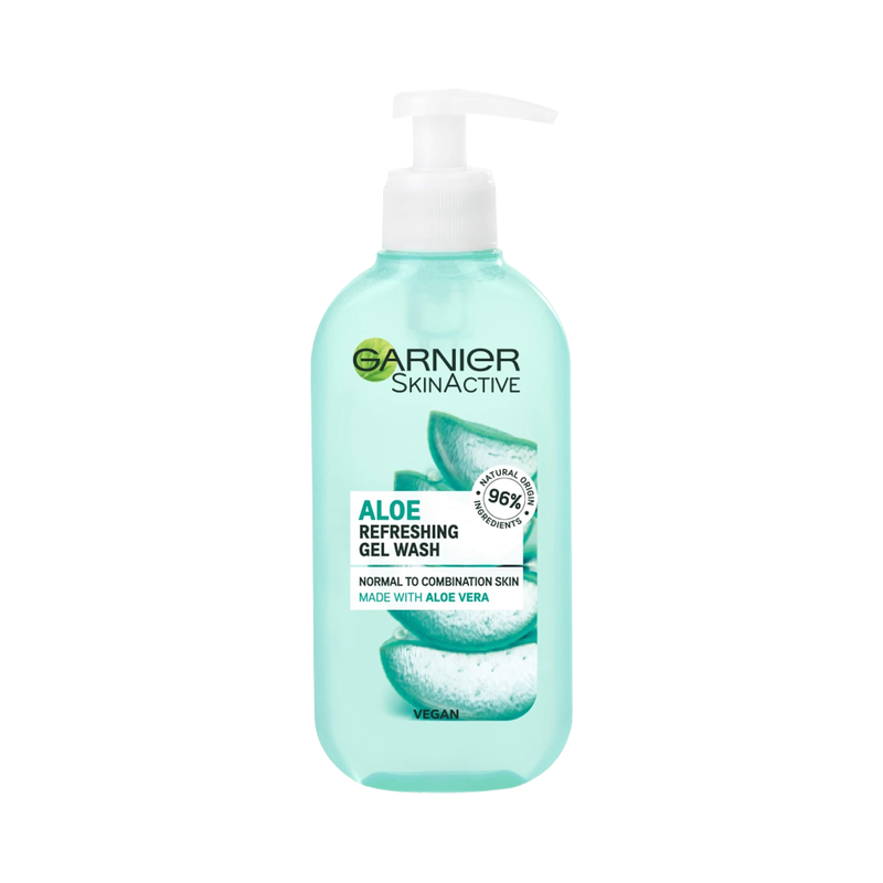 Garnier Hyaluronic Aloe Gel Wash 200ml - Green - Image 1
