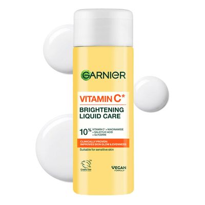 Garnier Vitamin C Brightening Liquid Care with 10% Glycerin + Niacinamide + Salicylic Acid 120ml