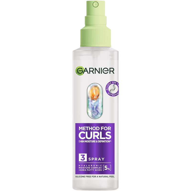 Garnier Method For Curls Spray, up to 48H moisture and definition 150ml - Image 1