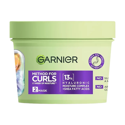 Garnier Method For Curls Mask, up to 1 week of moisture 370ml - Thumbnail 2
