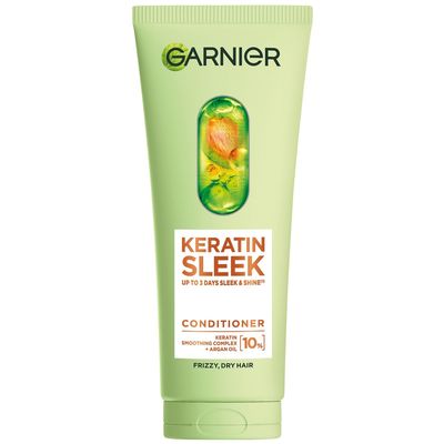 Garnier Women's Keratin Sleek Conditioner 200ml - Thumbnail 2
