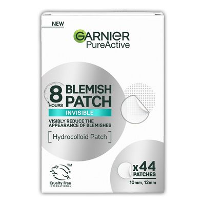 Garnier Pure Active 8hr Invisible Hydrocolloid Blemish Patch Cruelty Free & Vegan - 44 patches