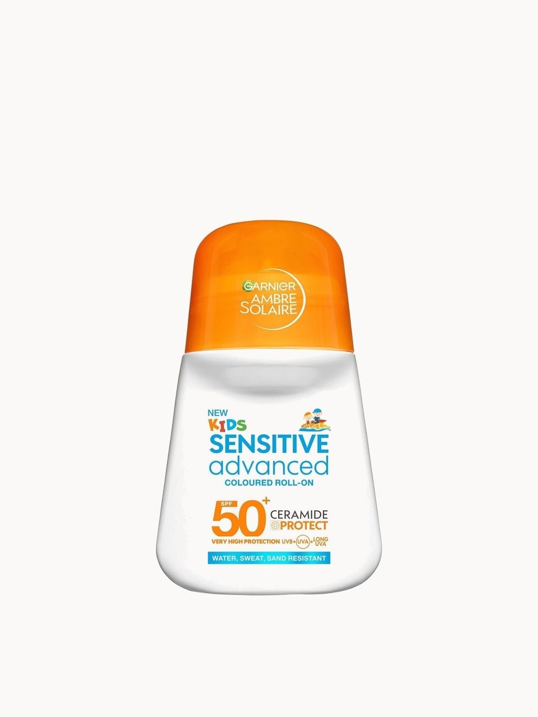 Garnier Girl's Ambre Solaire Sensitive Advanced Kids Roll on SPF50 50ml - Image 1