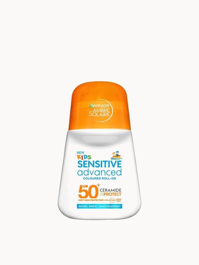 Garnier Girl's Ambre Solaire Sensitive Advanced Kids Roll on SPF50 50ml