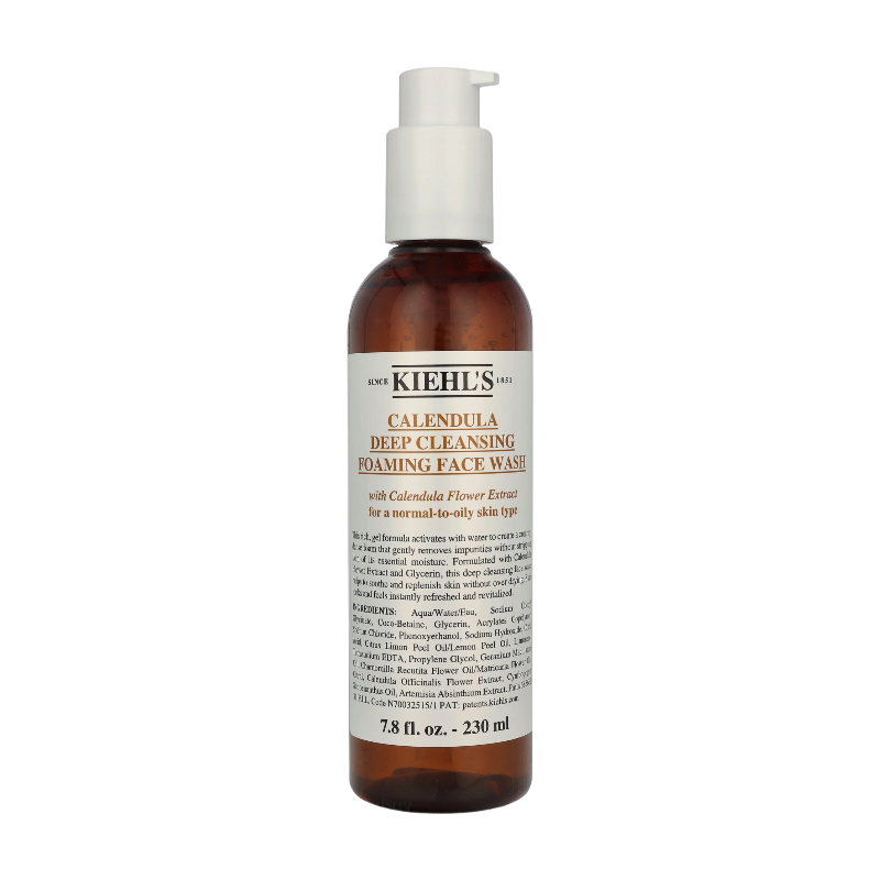 Kiehl's Calendula Deep Cleansing Foaming Face Wash 230 ml - Image 1