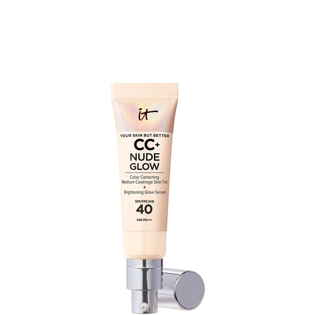 IT Cosmetics CC+ and Nude Glow Lightweight Foundation and Glow Serum with SPF40 32ml (Various Shades) - Fair - Image 1