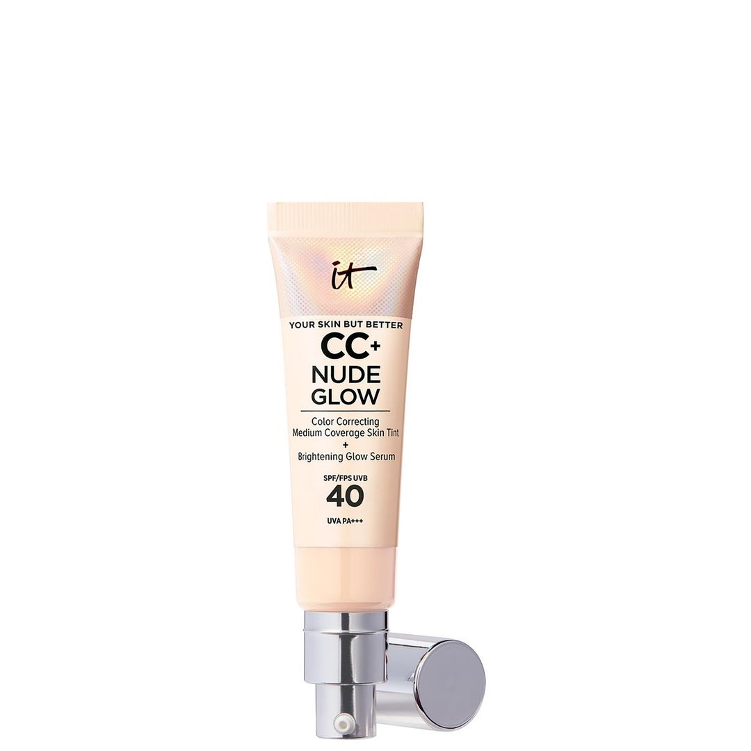 IT Cosmetics CC+ and Nude Glow Lightweight Foundation and Glow Serum with SPF40 32ml (Various Shades) - Fair Light - Image 1