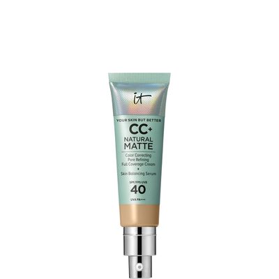 IT Cosmetics Your Skin But Better CC+ Natural Matte 32 ml (Various Shades) - Medium Tan