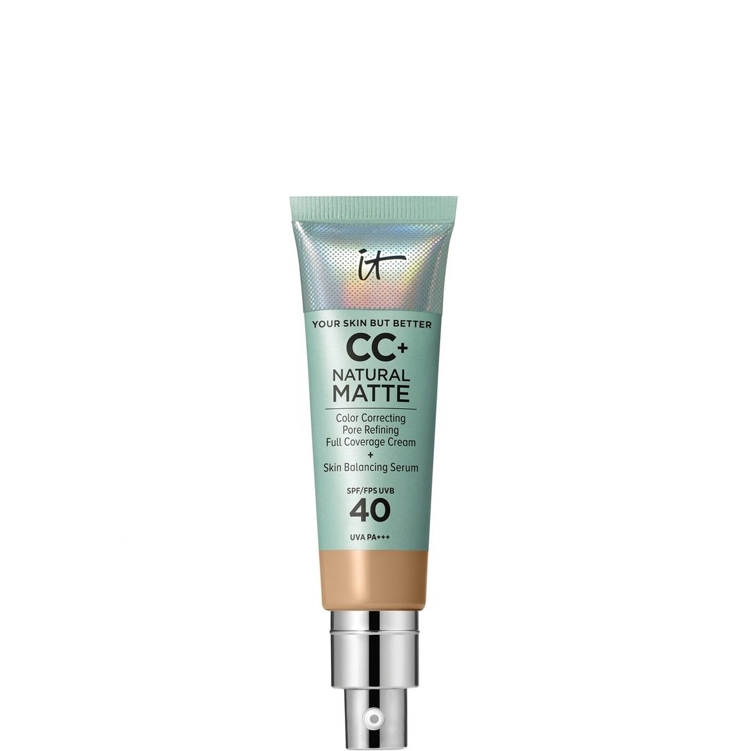 IT Cosmetics Your Skin But Better CC+ Natural Matte 32 ml (Various Shades) - Neutral Tan - Image 1