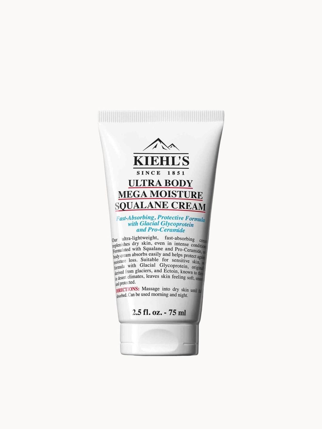 Kiehl's Ultra Body Mega Moisture Squalane Cream 75ml - Image 1