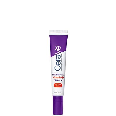 CeraVe Renewing 10% Pure Vitamin C Serum with Ceramides for Brighter &