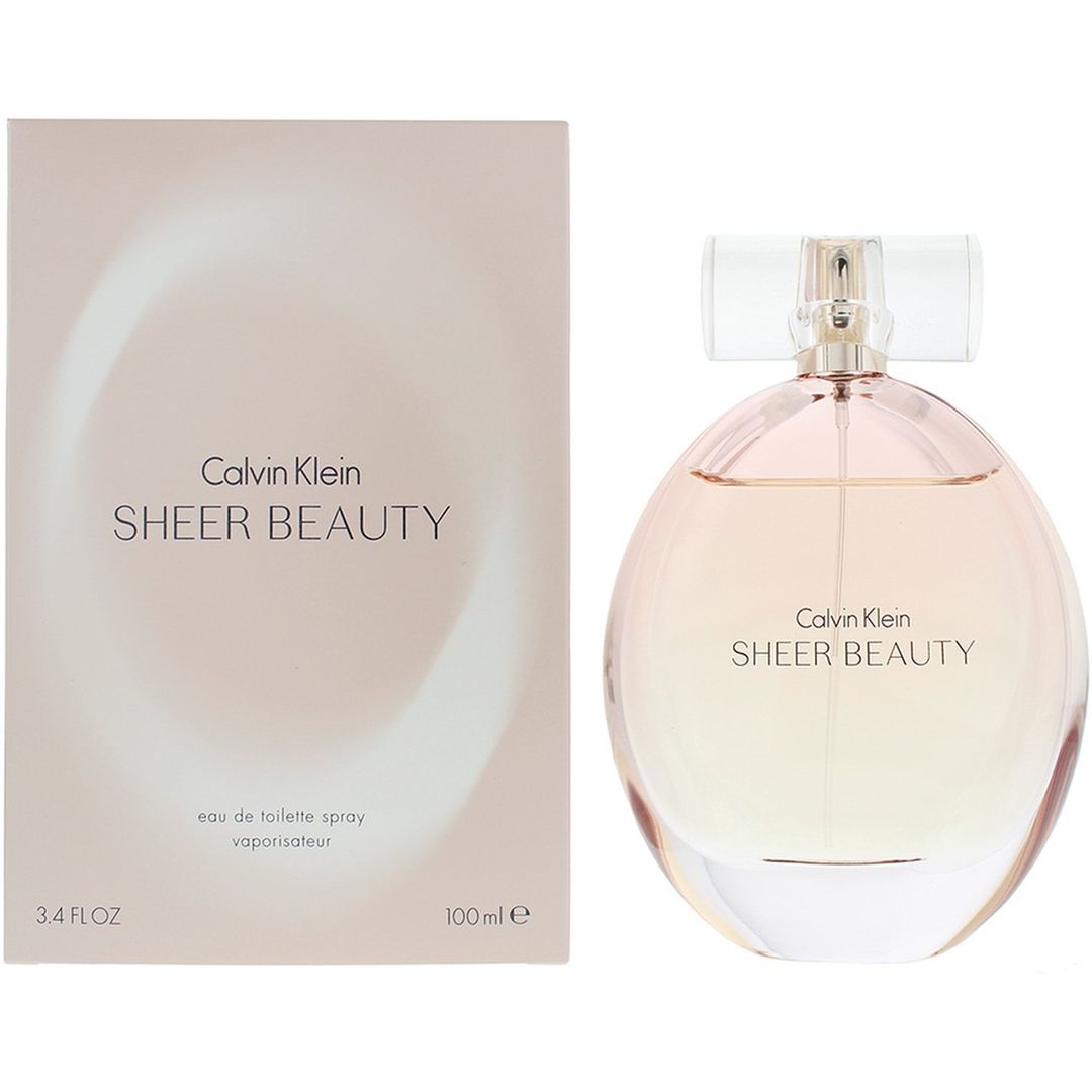 Calvin Klein Sheer Beauty Eau de Toilette 100ml - Pink - Image 1