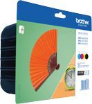 Brother LC-129XLVALBP ink cartridge 4 pc(s) Original Black Cyan Maroon Yellow