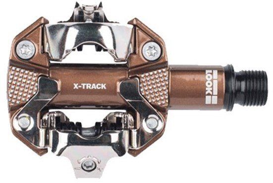Look X-Track Gravel Edition Pedals - Brown