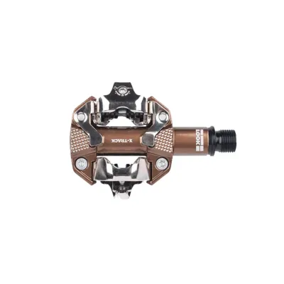 Look X-Track Gravel Edition Pedals - Brown - Thumbnail 2