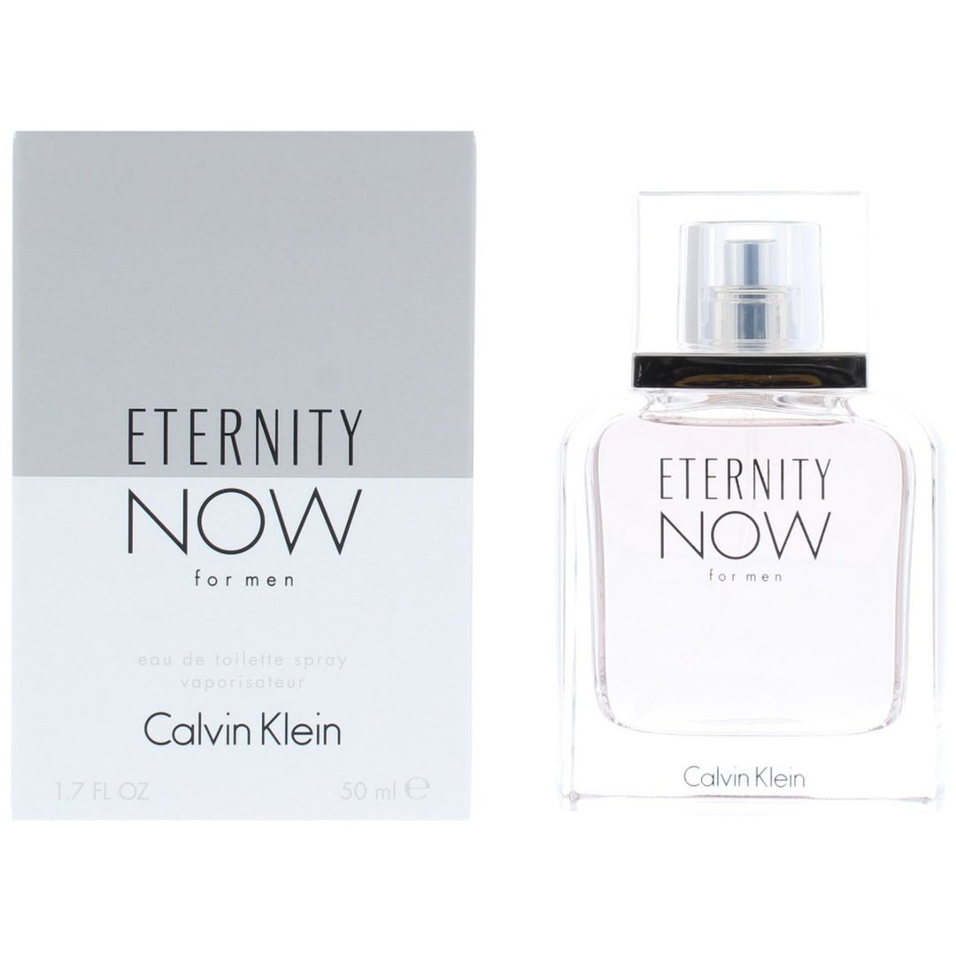 Calvin Klein Eternity Now For Men Eau de Toilette 50ml Spray - White - Image 1