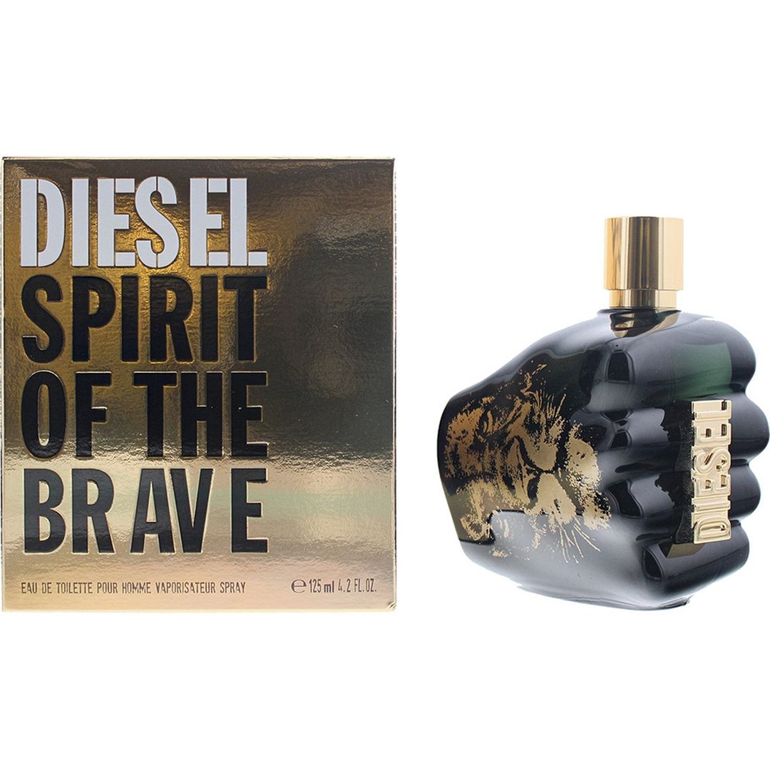 Diesel Spirit Of The Brave Eau De Toilette 125ml Spray - Gold - Image 1