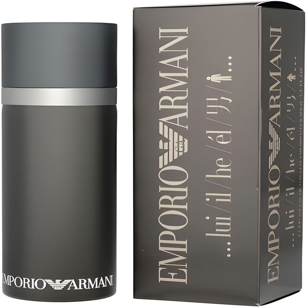 Emporio Armani He 100ml Eau De Toilette - Black - Image 1