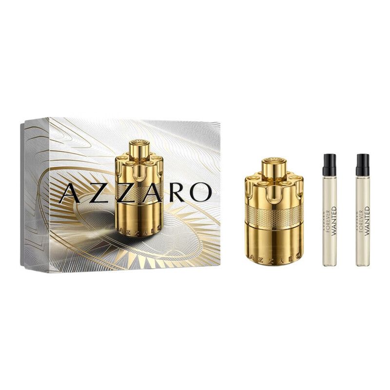 Azzaro Forever Wanted Elixir Parfum 100ml + 2x 10ml Spray Set - Image 1