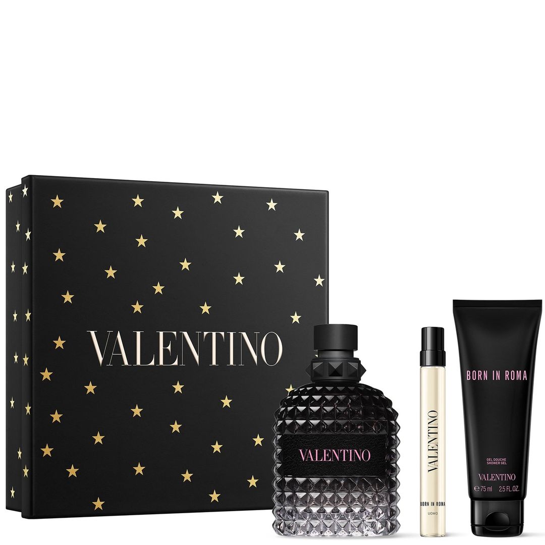 Valentino Born In Roma Uomo Eau de Parfum 100ml Gift Set (Worth £106.70) - Image 1