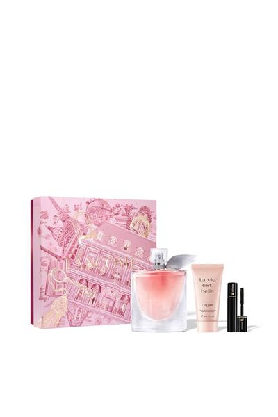 Lancôme Women's La Vie Est Belle Eau de Parfum 100ml & Body Lotion 50ml & Hypnose Mascara 2ml Gift Set in Misc