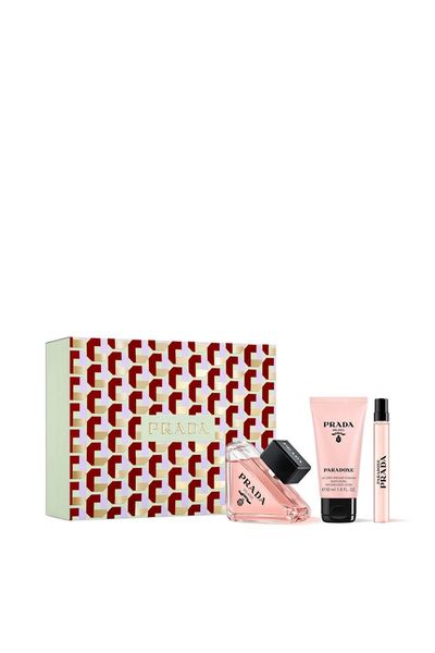 Prada Women's Paradoxe Eau de Parfum 90ml & Paradoxe Eau de Parfum 10ml & Body Lotion 50ml Gift Set in Misc