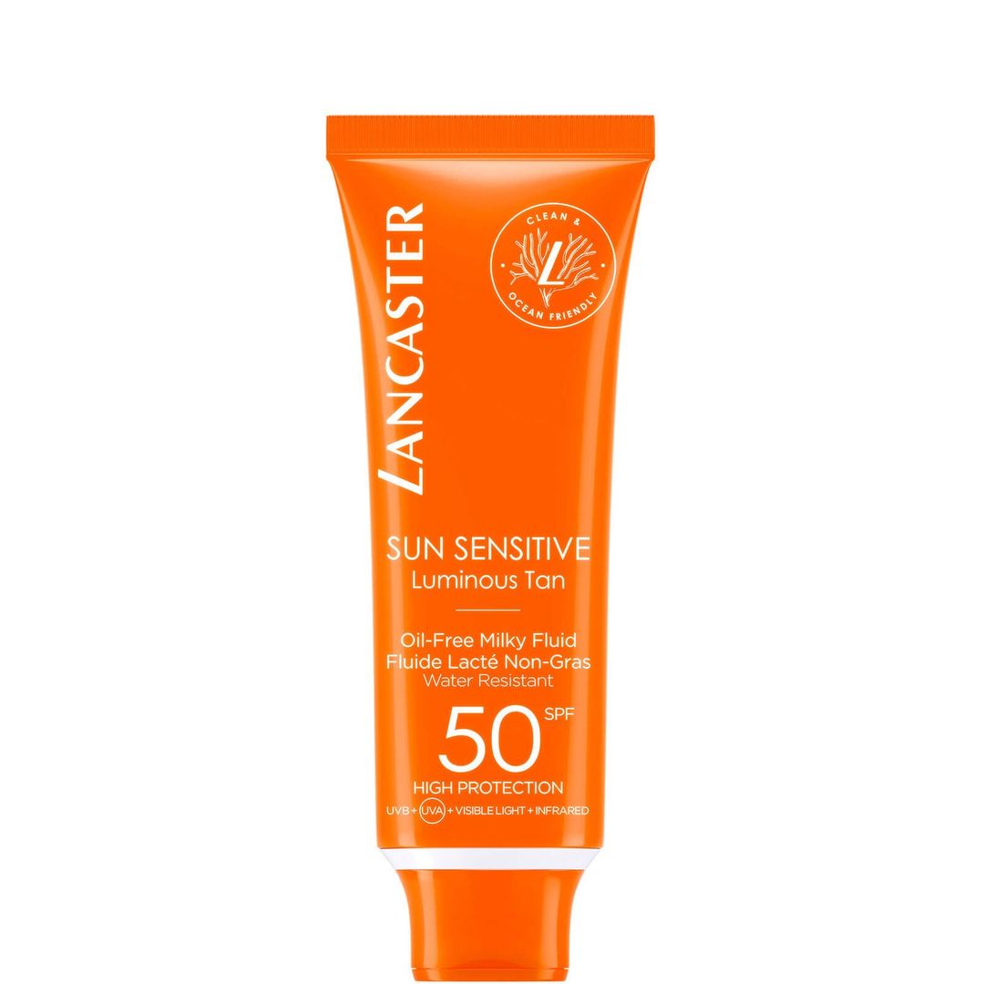 Lancaster Sun Sensitive Oil-Free Face Sun Protection Cream SPF50 50ml - Image 1