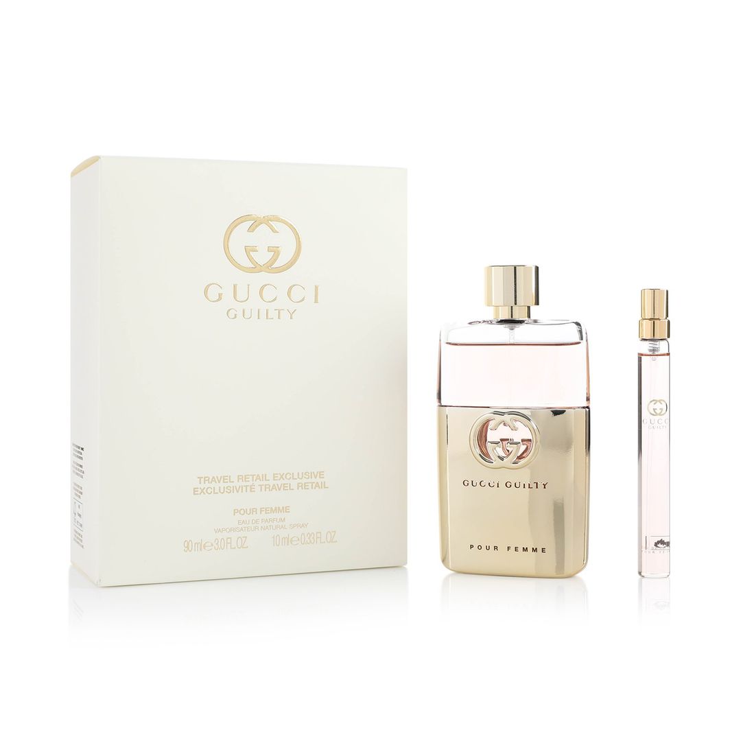 Gucci Guilty Pour Femme Eau de Parfum 90ml Spray 2 pcs Gift Set - Image 1