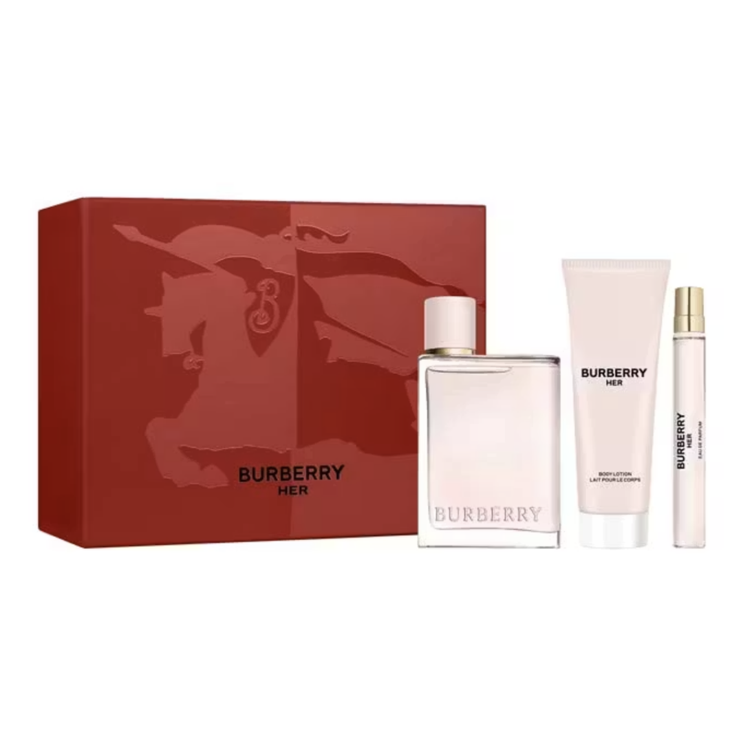 Burberry Her Eau de Parfum 100ml Spray Gift Set - Image 1