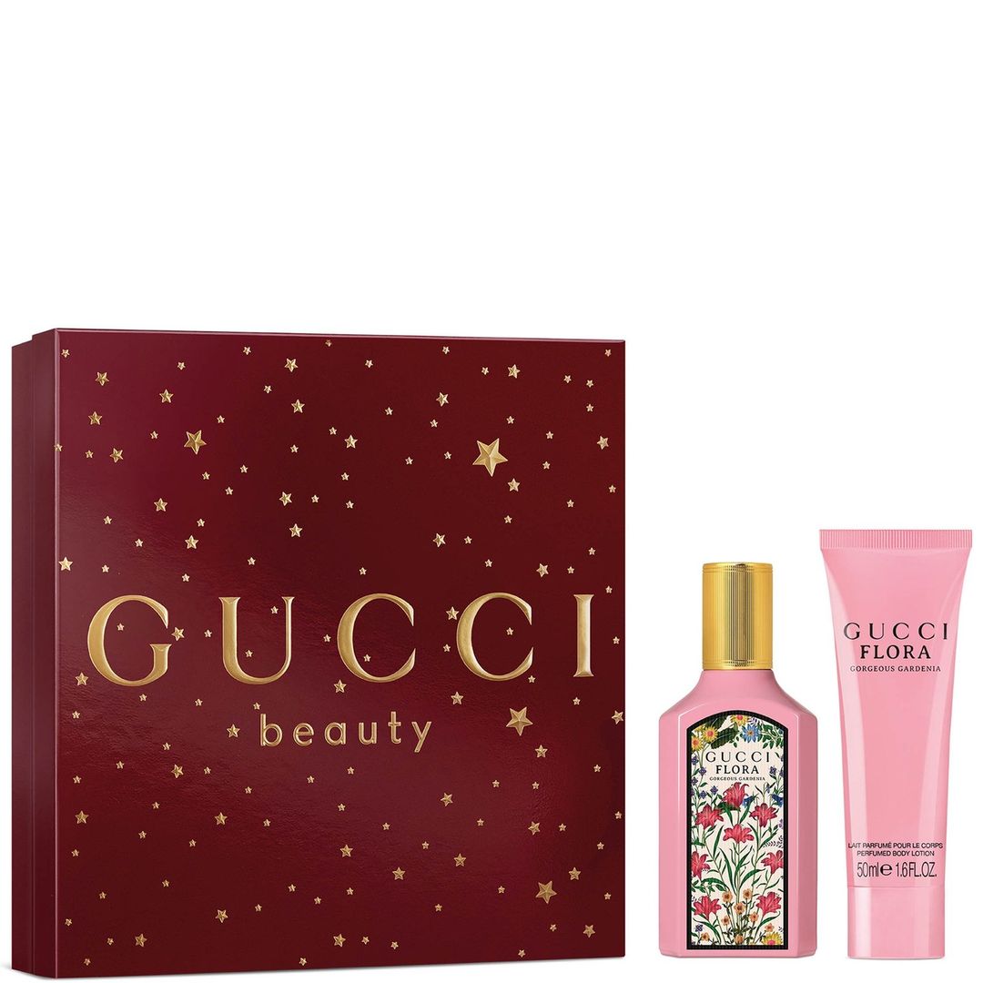 Gucci Flora Gorgeous Gardenia Eau de Parfum 50ml Gift Set - Image 1