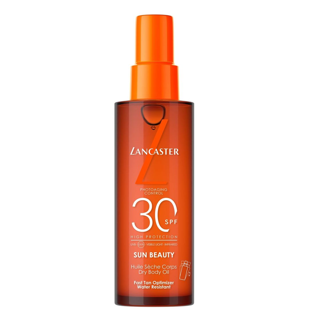 Lancaster Sun Beauty Satin Dry Oil Fast Tan Optimizer for Body SPF30 150ml - Image 1