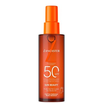 Lancaster Sun Beauty Satin Dry Oil Fast Tan Optimizer for Body SPF50 150ml