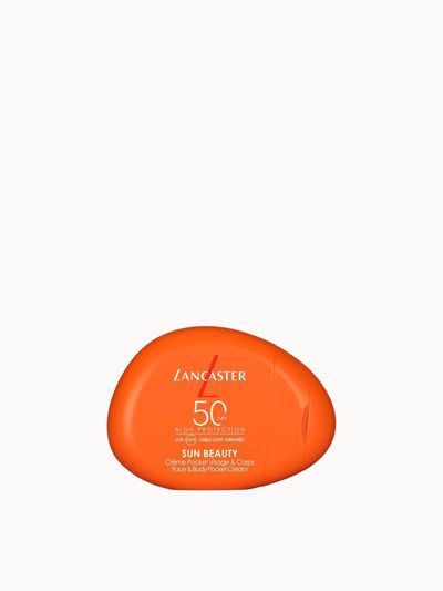 Lancaster Sun Beauty Face & Body Pocket Cream SPF50 30ml in Misc